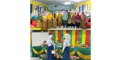 SMP Negeri Binaan Khusus Kota Dumai Terima Kunjungan Balai Bahasa Provinsi Riau dan Tim RBD