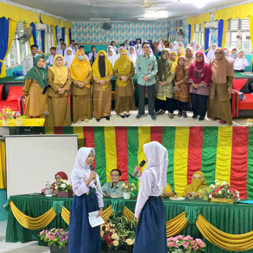 SMP Negeri Binaan Khusus Kota Dumai Terima Kunjungan Balai Bahasa Provinsi Riau dan Tim RBD