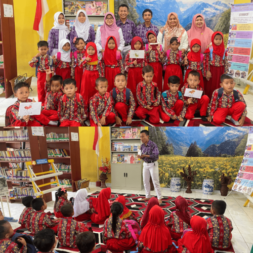  Perpustakaan Wahana Ilmu Menggelar Acara SIDONA: Literasi Dongeng Anak Bersama TK Pembina