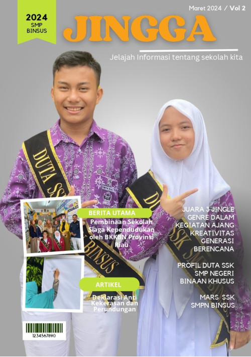 JINGGA NEWS SEKOLAH SIAGA KEPENDUDUDKAN