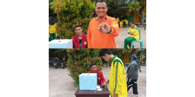 SMP Negeri Binaan Khusus Kota Dumai Gelar Pemilihan Ketua dan Wakil Ketua OSIS 2024-2025