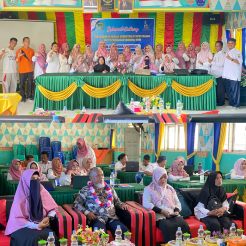 SMP Negeri Binaan Khusus Kota Dumai Sambut Tim Asesor Akreditasi Perpustakaan