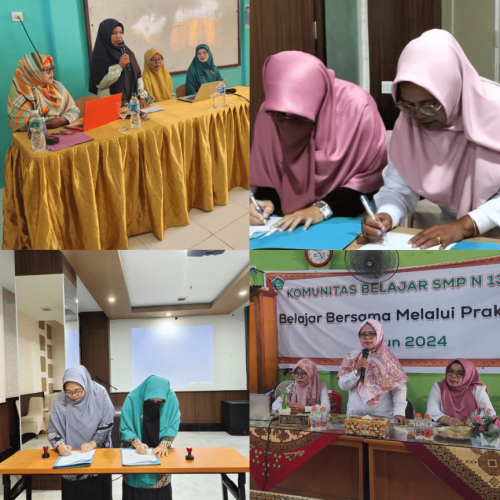 Tim Siaga Kependudukan SMP Negeri Binaan Khusus Kota Dumai Menandatangani MoU dengan Beberapa Sekolah di Kota Dumai