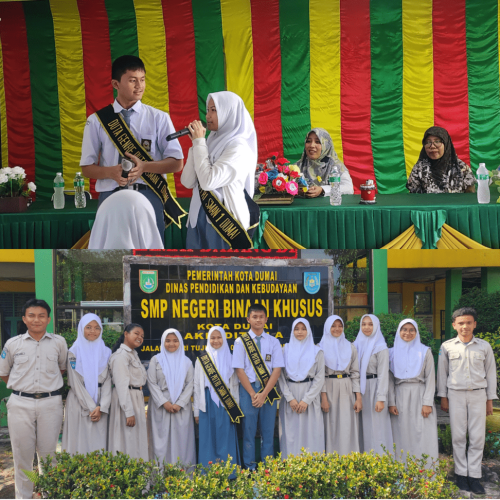 Kegiatan Kunjungan dan Sosialisasi Duta Genre SMAN 1 Dumai ke SMPN Binaan Khusus Dumai