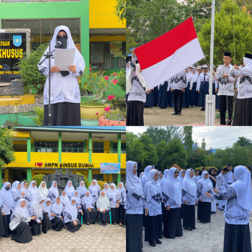 Perayaan Meriah Hari Guru Nasional di SMPN Binaan Khusus Kota Dumai