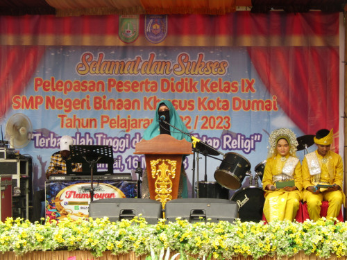 PELEPASAN PESERTA DIDIK KELAS IX T.P 2022/2023